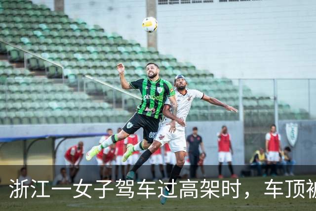 浙江一女子驾车过高架时，车顶被一根风筝线割破，激光雷达几乎被削掉，交警回应